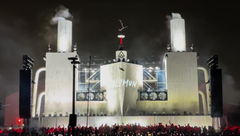 Five Tesla Coils for the Solomun Concert in L.A.