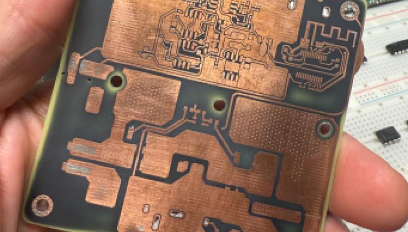 Chinese Pancake Tesla Coil Bare PCB