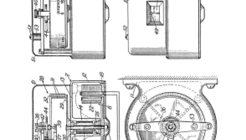 Nikola Tesla U.S. Patent 1,402,025 - Frequency-Meter - Image 1