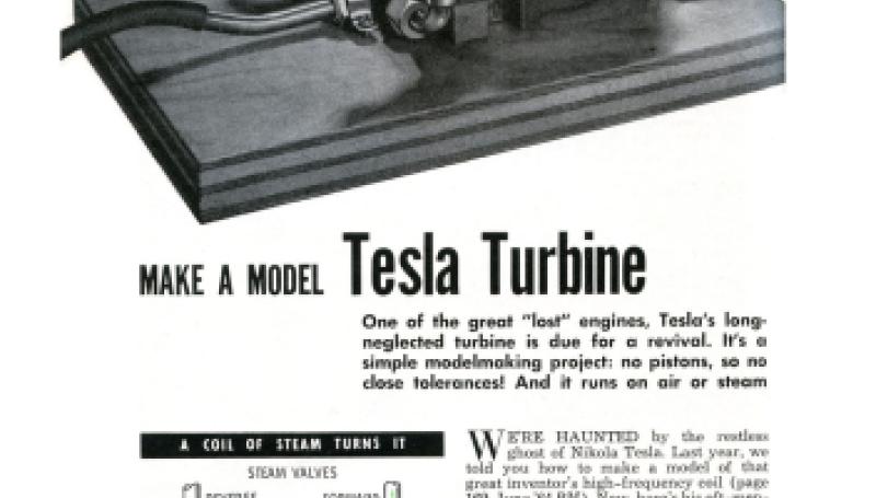 Preview of Make a model Tesla Turbine plan