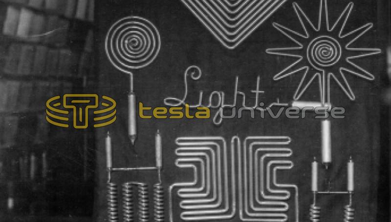 Collection of Tesla's wireless lamps