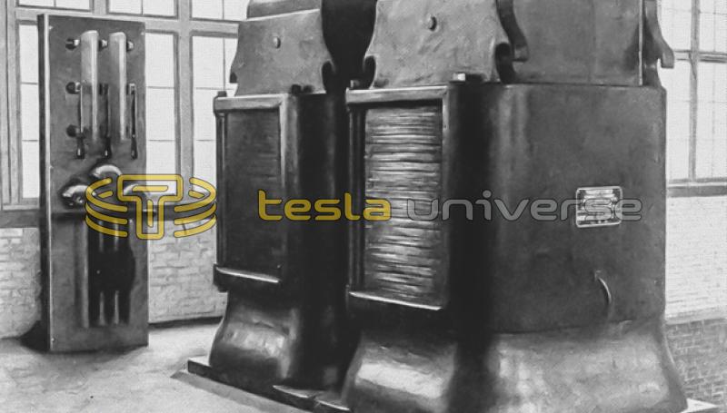 G.E. air-blast transformers built for the Buffalo transmission lines