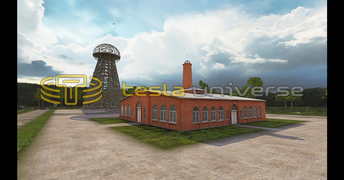 Computer rendering of Wardenclyffe tower and lab | Tesla Universe