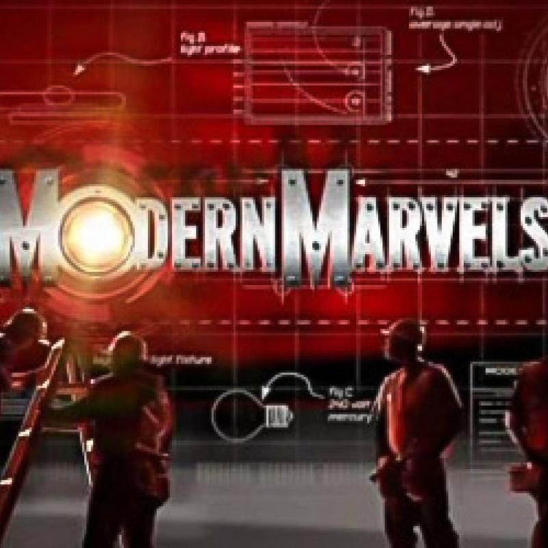 Graphic from History Channel's "Modern Marvels"
