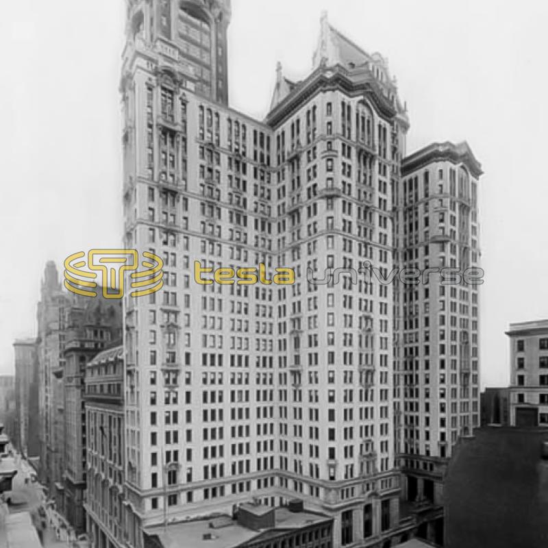 The City Investing Building, New York City where Tesla once had an office.