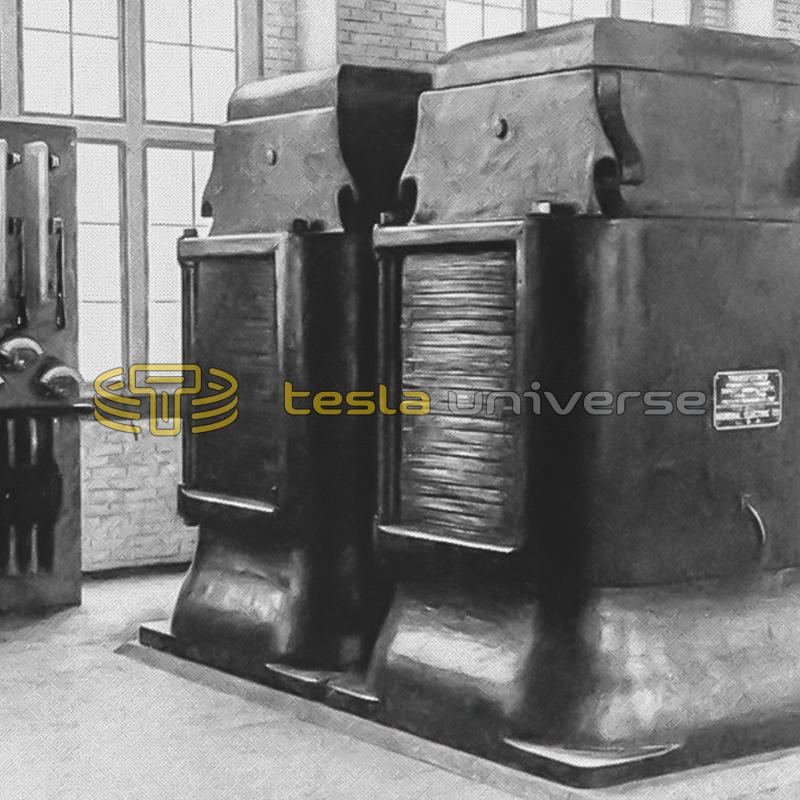 G.E. air-blast transformers built for the Buffalo transmission lines