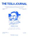The Tesla Journal - Number 1 - 1981 - Front cover