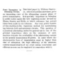 Preview of Power Transmission by Alternating Currents - Editorial article