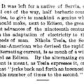 Preview of Tesla, as Much a Wizard as Edison article