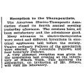 Preview of Reception to the Therapeutists article