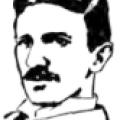 1894 illustration of Nikola Tesla