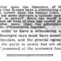 Preview of X-Rays Have a Stimulating Effect article