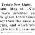 Preview of Tesla's New Light to Give Ten Times the Candle Power article