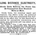 Preview of Long Distance Electricity article