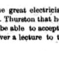 Preview of Tesla May Lecture at Sibley article