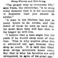 Preview of Sleep Plenty and Live Long (reprint) article