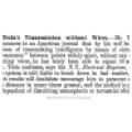Preview of Tesla's Transmission without Wires article