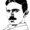 1899 illustration of Nikola Tesla
