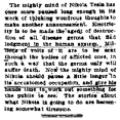 Preview of The Mighty Mind of Nikola Tesla article