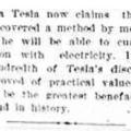 Preview of Tesla's Cure for Consumption article
