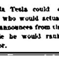 Preview of If Nikola Tesla Could Only Find Somebody article
