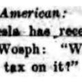 Preview of War Tax on Martian Message article