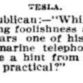 Preview of Nikola Tesla Talking Foolishness article