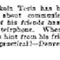 Preview of Nikola Tesla Talking Foolishness article
