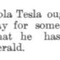 Preview of What Nikola Tesla Ought to Do article