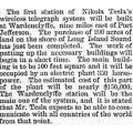 Preview of The First Station of Nikola Tesla article
