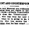 Preview of Point And Counterpoint article