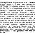 Preview of Westinghouse Injunction Not Granted article