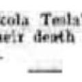 Preview of Death of Nikola Tesla's Patents article