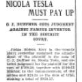 Preview of Nikola Tesla Must Pay Up article