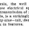 Preview of Nikola Tesla, Strikingly Handsome Man article