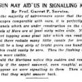 Preview of The Sun May Aid Us in Signalling Mars article