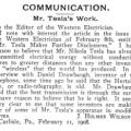 Preview of COMMUNICATION - Mr. Tesla's Work article