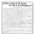 Preview of Electrical Control of the Weather Will Soon Be an Accomplished Fact article