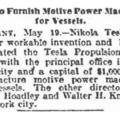 Preview of Tesla to Furnish Motive Power Machinery for Vessels article