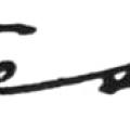 N. Tesla - Autograph Signature of Nikola Tesla