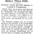 Preview of Nicola Tesla Sued article