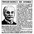 Preview of Professor Maxwell's New Experiment (reprint) article