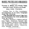 Preview of Nobel Prizes Are Awarded article