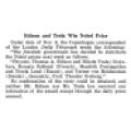 Preview of Edison and Tesla Win Nobel Prize article