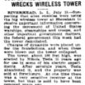 Preview of Suspecting Spies, U. S. Wrecks Wireless Tower article