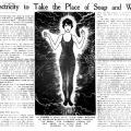Preview of Is Electricity to Take the Place of Soap and Water? article