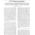 Preview of Developments in Practice and Art of Telephotography article