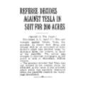 Preview of Referee Decides Against Tesla in Suit for 200 Acres article