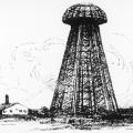 Drawing of Wardenclyffe Tower and Laboratory