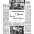 Preview of A Famous Prophet of Science Looks Into the Future article